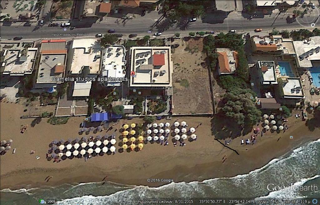 Camelia Studios & Apartments Stalós Exterior foto